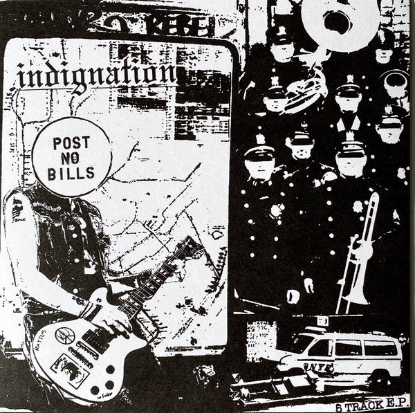 Indignation (5) : 5 Track E.P. (7", EP, Gre)